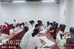 我校于8月17日在曲靖组织举办高级健康管理师考试